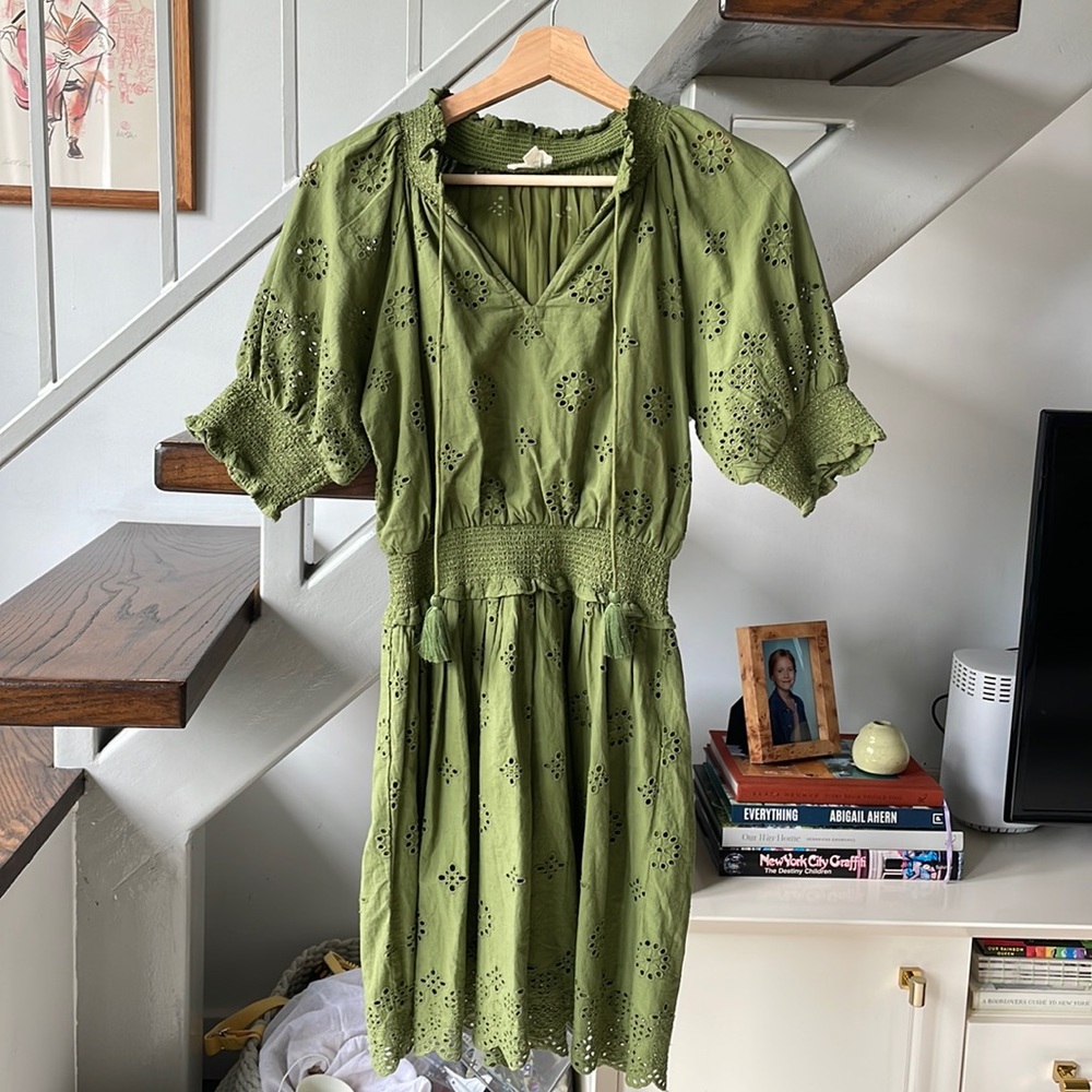 Roller Rabbit Moss Green Dress Size XXS